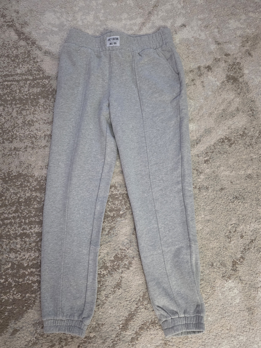 Justice Heather Gray Girls' Jogger Sweatpants
